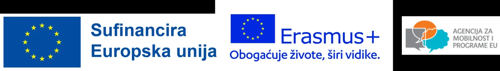 Sufinancira Europska unija - Erasmus+ Obogaćuje živote, širi vidike